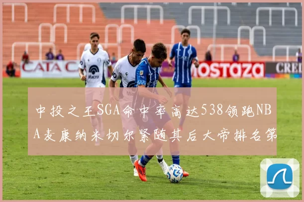 中投之王SGA命中率高达538领跑NBA麦康纳米切尔紧随其后大帝排名第七